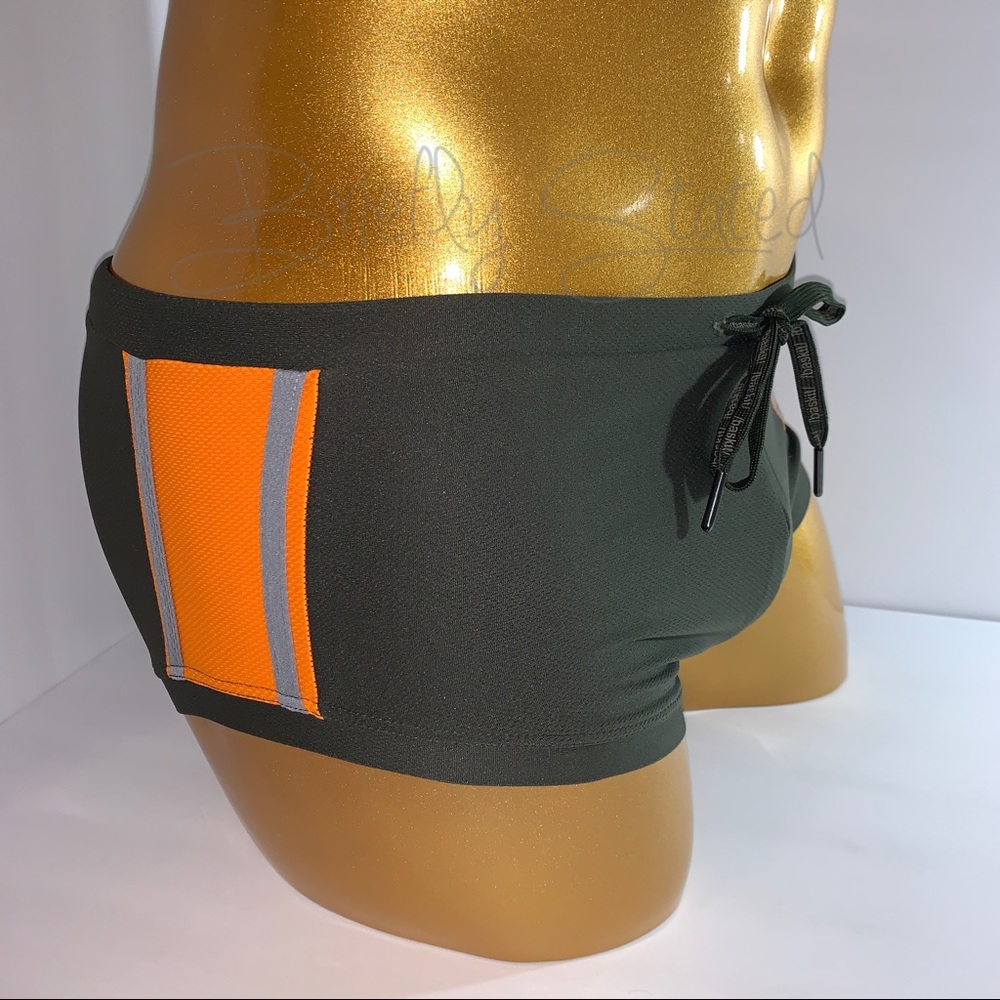 Baskit Lucky 11's Swim Trunk - Military Green (S)